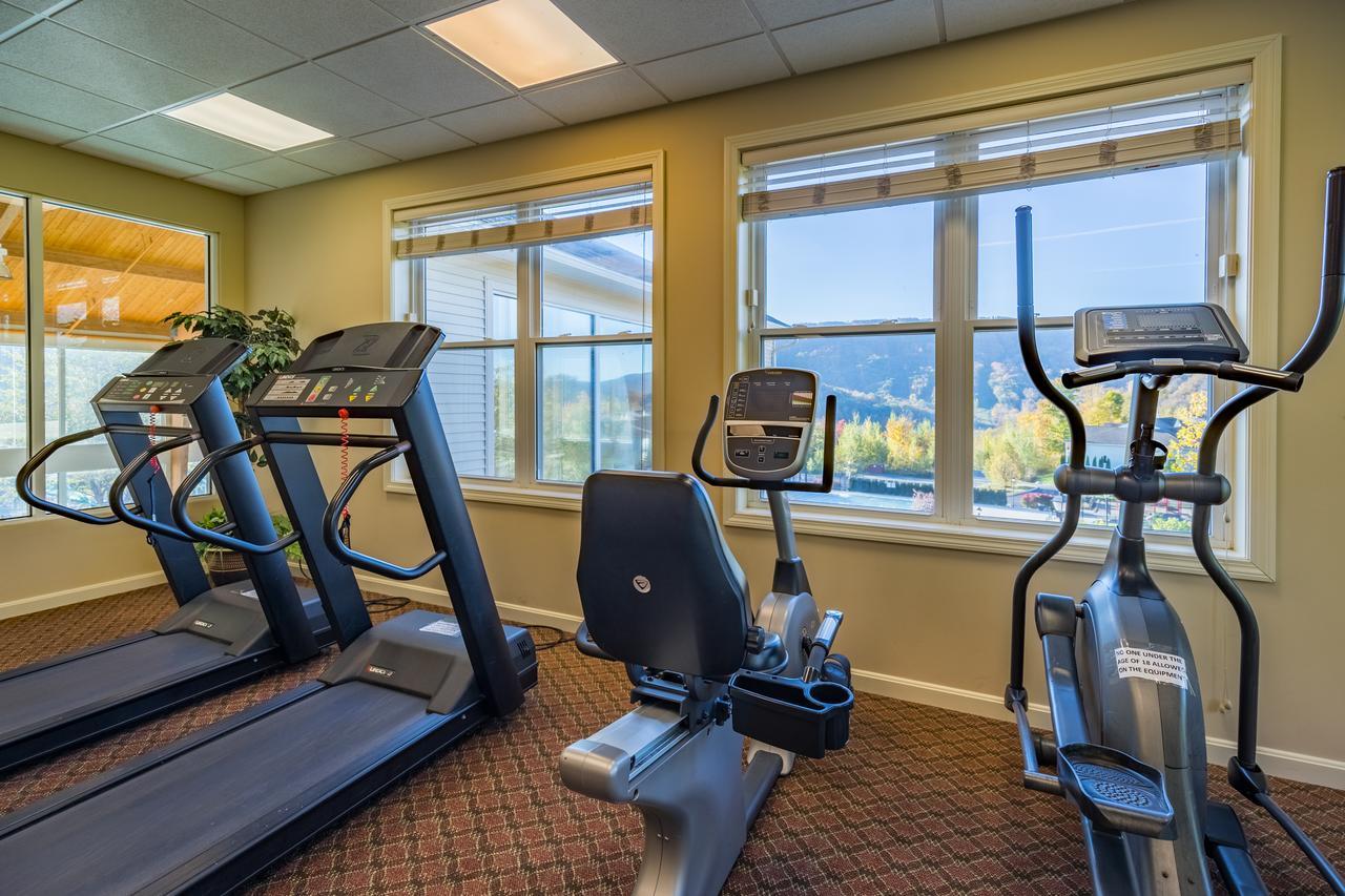 Vacation Village In The Berkshires Hancock Luaran gambar The gym at the Lodge at Whitefish